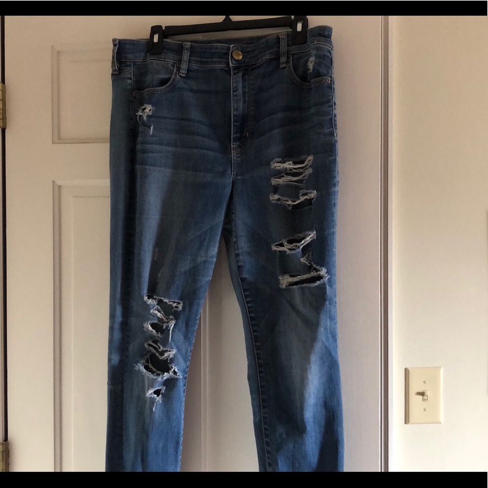 American Eagle High Waisted Super Stretch Jeans